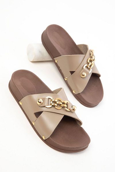 SOHO Mink Women's Slippers 20703