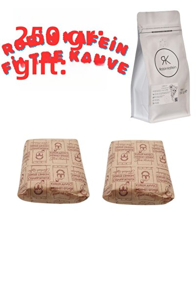 Mehmet Efendi Dried Coffee Shop 2x250gr (500gr) Special for Order Fresh Turki...