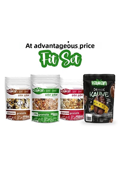 kaykan جرانولا ثلاثية + قهوة تزلج ديتوكس