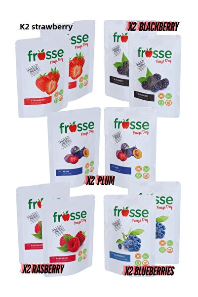 frosse الفواكه الحمراء - سلة مجففة مجمدة