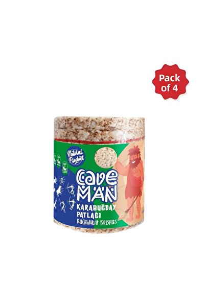 Caveman الحنطة السوداء 60 جرام مجموعة من 4 240 جرام