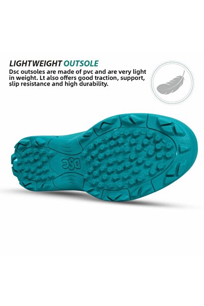DSC Unisex-Adult Beamer X Dark Cyan Cricket Shoes - 11 UK (BEAMER-X)