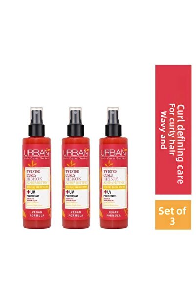 Urban Care كريم سائل بزبدة الكركديه والشيا مكون من 3 قطع