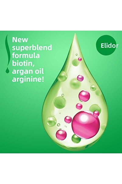 Elidor Superblend Liquid Hair Care Cream Healthy Growing Hair Strengthening and Nourishing Care 200 Ml