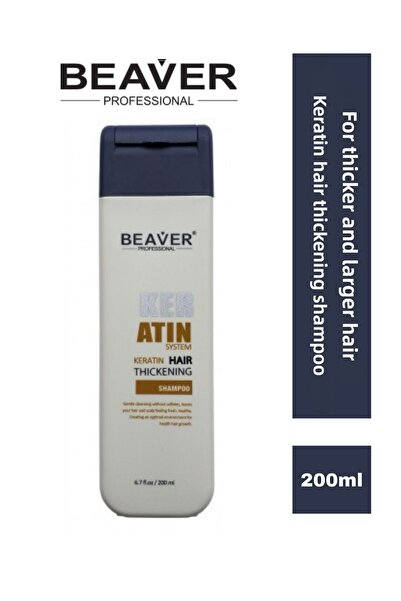 BEAVER PROFESSIONAL Beaver Keratin Hair Thickening Shampoo 200ml |   Keratin ...