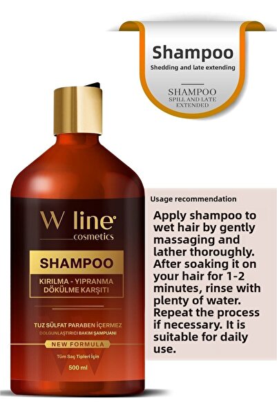 wline Salt-Free, Paraben-Free, Sulfate-Free Shampoo for Slow-Growing Hair