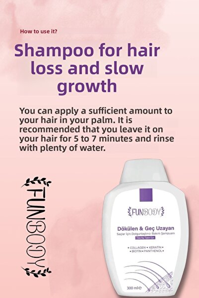 FUNBODY Anti-Hair Loss Care Shampoo 300 ml