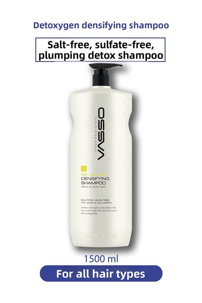 VASSO WOMEN شامبو مكثف للشعر خالٍ من الأملاح والكبريتات 1500 مل