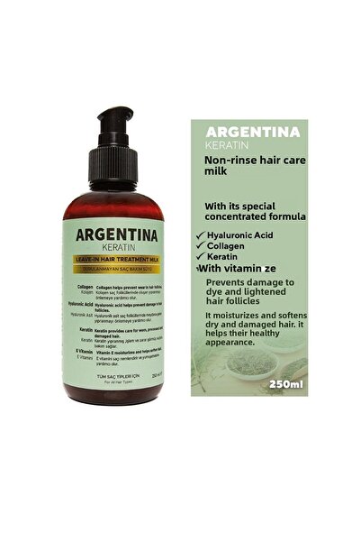ARGENTİNA KERATİN Leave-in Hair Care Milk 250 Ml