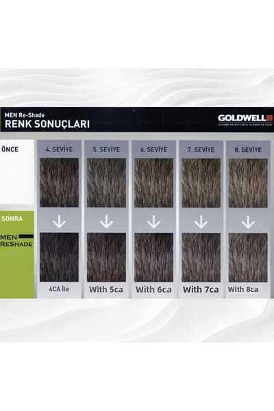 GOLDWELL 4Ca Men Reshade Men's Hair Dye 4X20 ml