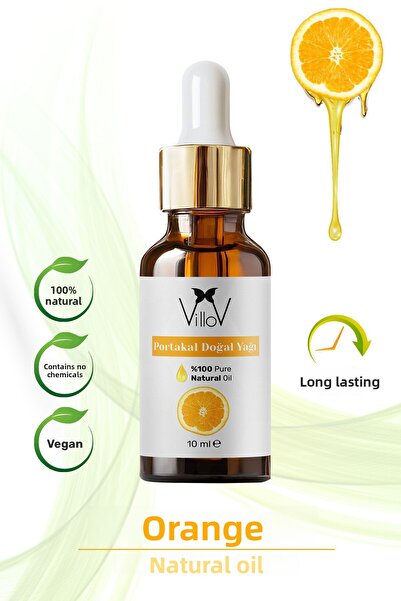 Villov زيت البرتقال العطري المعصور على البارد 100% زيت البرتقال العطري النقي ...