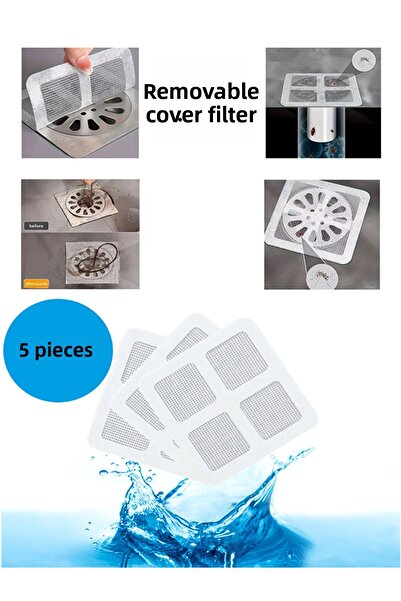 Mode Cool Capac de scurgere autoadeziv din 5 piese Suport de gunoi pentru bai...