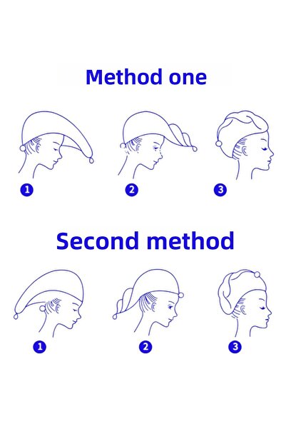 MixCotton Home MİXCOTTONHOME Единична микрофибърна кърпа за коса 65x30 см