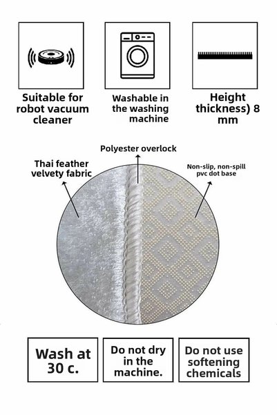 Hey Home Digital Printed Non-Slip Base Washable Oval Double Bathroom Mat Toilet Seat Set, V-O-KLOZET-48-GREEN,