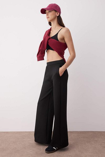 Trendyol Collection Pantaloni de sport negri pentru scafandru/îmbrăcăminte sport subacvatică THMAW26EA00000