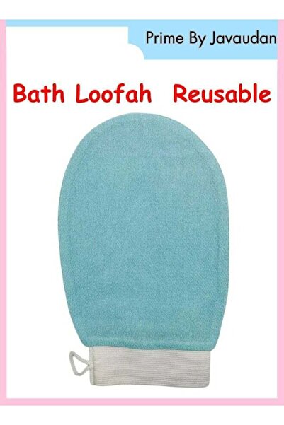 Prime by Javaudan ليفة استحمام مقشرة لإزالة خلايا الجلد الميتة الجافة وتنظيف ...