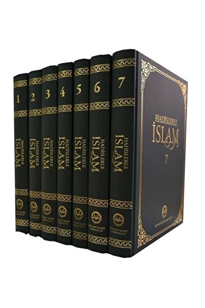 Diyanet İşleri Başkanlığı Hadislerle Islam Seti-7 Cilt Takım Kutulu Orta Boy