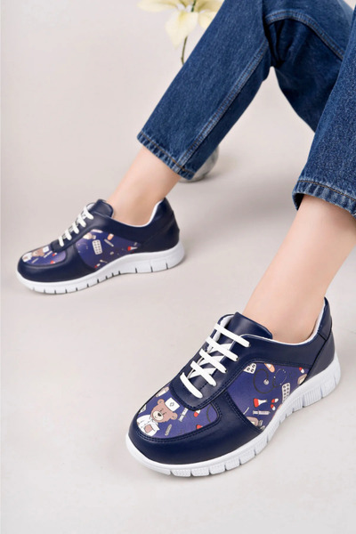 ARME SHOES Pattern Detail Women's Sports Shoes Sneaker