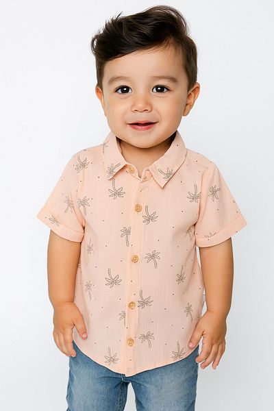 kitikate Pink Organic Havana Shirt