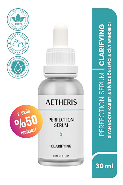 Aetheris Gözenek ve Sivilce Karşıtı Perfection Serum Çinko, Niasinamid, Panth...