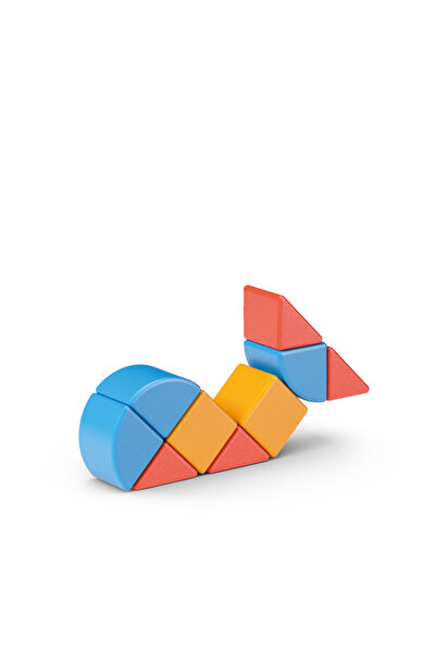 GEOMAG Magicube Blocks and Cards 16pcs Magnet Toys Building Constructions for Children STEM Creativi