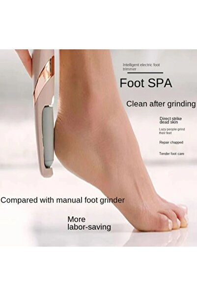 CNGZSHOP Yeni USB Uyumlu Şarj Edilebilir Elektrikli Ayak Değirmeni Ölü Cilt Çıkartma Ayak Topuk Törpüsü