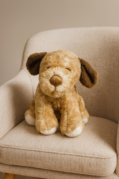 Olomo 23 cm Peluş Oturan Köpek – Sevimli ve Yumuşak Peluş Oyuncak – Çocuklara...