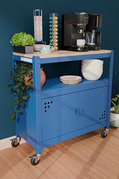 Machin-x Machinist Craft - BrewBox Kahve köşesi - Kahve Dolabı - 85 cm x 40 cm x 88 cm