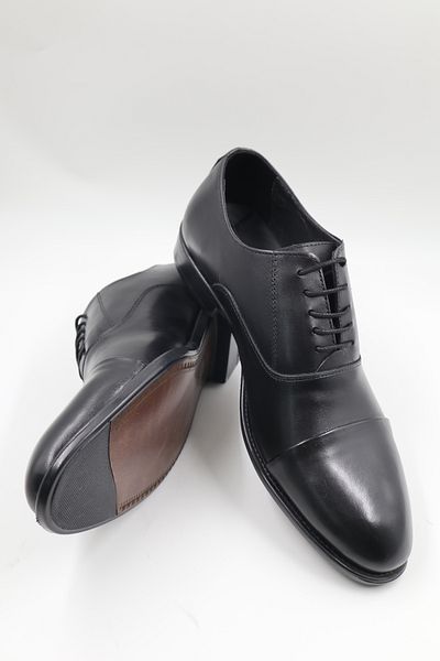 nazenintasarımlar Men's Quality Suitable for Suits Khaki Leather Casual Shoes