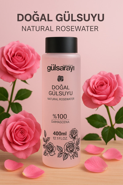 Gülsarayı Doğal Gül Suyu 400 ml