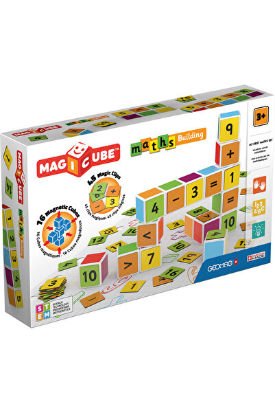 GEOMAG ماجيكوب لبناء الكلمات + مشابك، ألعاب STEM مغناطيسية للأطفال، ألعاب تعل...