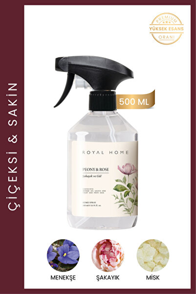 Royal Platinum Peony&rose 500 Ml Oda Spreyi