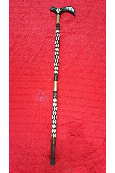 Bozgeyik Sedefcilik Sedef Kakma Baston Kılıçlı - 3 Parçali