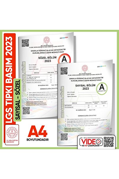 Karakutu Yayınları 2023 Lgs Meb Birebir Tıpkı Basım Çıkmış Soru Say-söz Kitap...