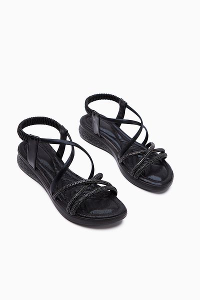 Limoya Sandale de damă Taida Black Stone