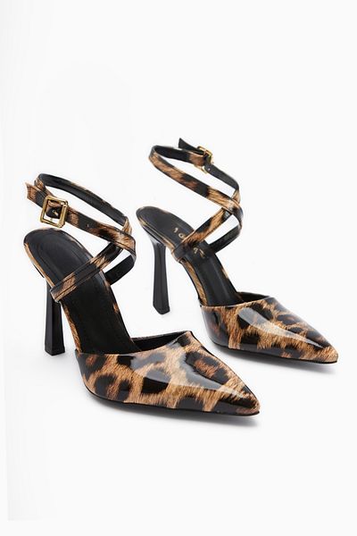 Limoya Pantofi cu toc pentru damă Elsi cu model leopard