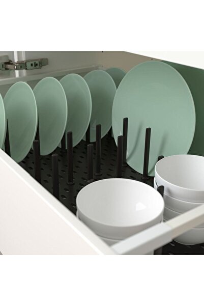 IKEA منظم ادراج ابداترا، انثراسيت، 80 سم