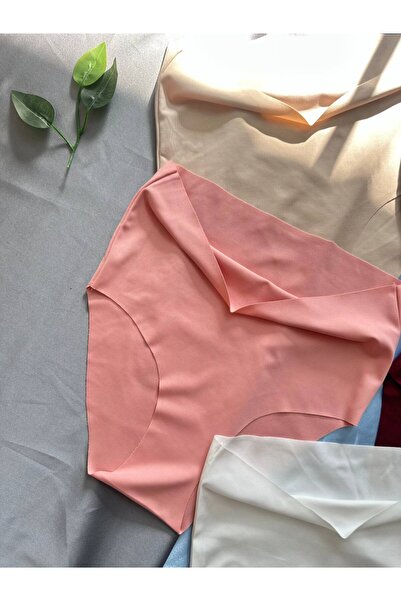 İmpavido 10LU Lazer Kesim Yüksek Bel Külot Bikini Toparlayıcı LİKRALI ESNEK