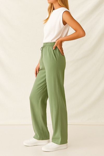 Royalside Women S High Waist Pants – Lightweight Texture Breathable Fabric, Comfort for 4 Seasons