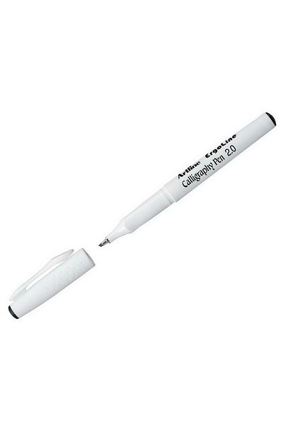 artline قلم الخط العربي الأسود 2.0 ملم