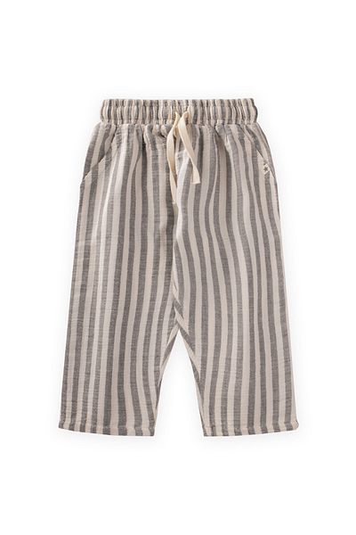 Cigit Pantaloni de muselina 1-7 ani dungi negre