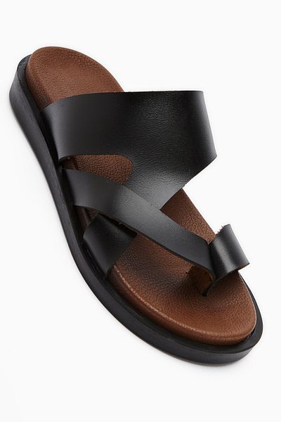 Limoya Γυναικείες παντόφλες Candra Black Flip Flop