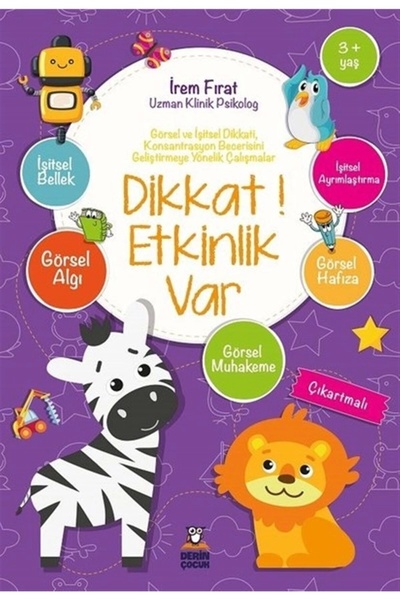 Genel Markalar Dikkat! Etkinlik Var (3+ Yaş) - Irem Fırat 9786052017197