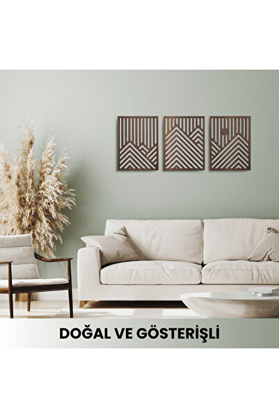 Vigo Wood ΞΥΛΙΝΟ ΤΡΙΠΛΟ ΤΡΑΠΕΖΙ VIGOWOOD