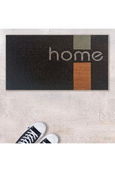 GizHome Giz Home Koko Geometric Home Patterned Door Mat - Black - 35X60 cm