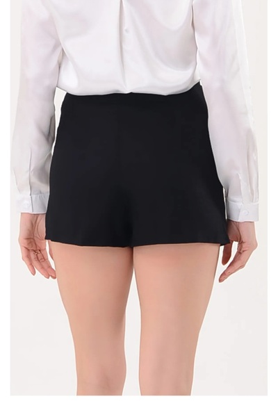 CARABO MODA Short skirt with double slit