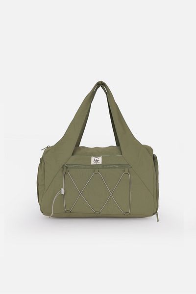 ICONE BAG Women's Sports and Yoga Bag – Multi-Pocket, Shoe Compartment, Rubber Detail, Front Zipper Pocket