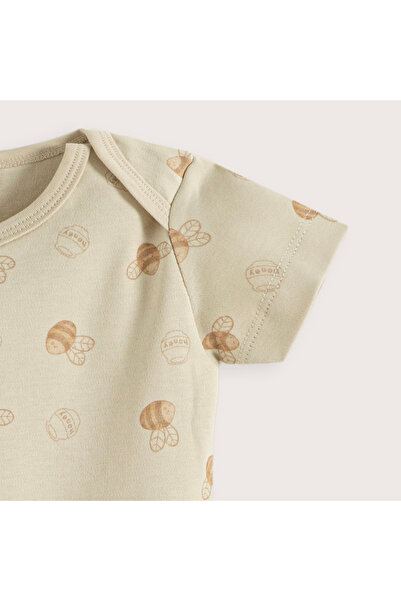 Chakra Happy Bee Baskılı Body Taş