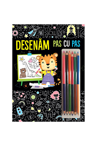 Editura Kreativ Desenăm - Pas cu pas - Editura Kreativ