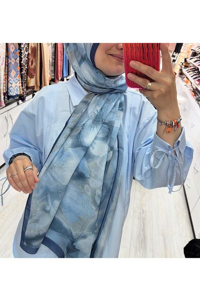 Ess Scarfs Tie-Dye Pattern Cotton Shal